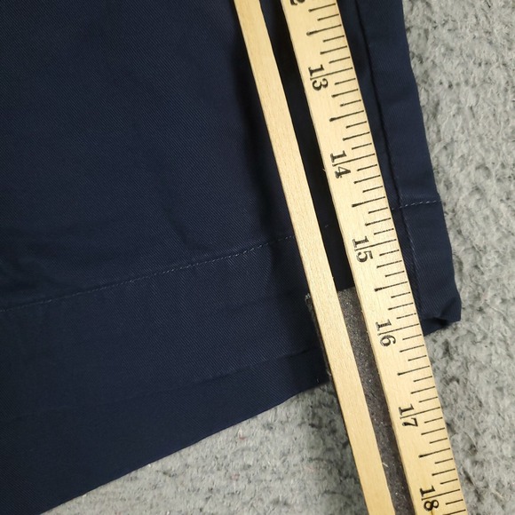 Ralph Lauren Shorts Mens Size 35 Blue Casual Flat Front Chino - Picture 5 of 9